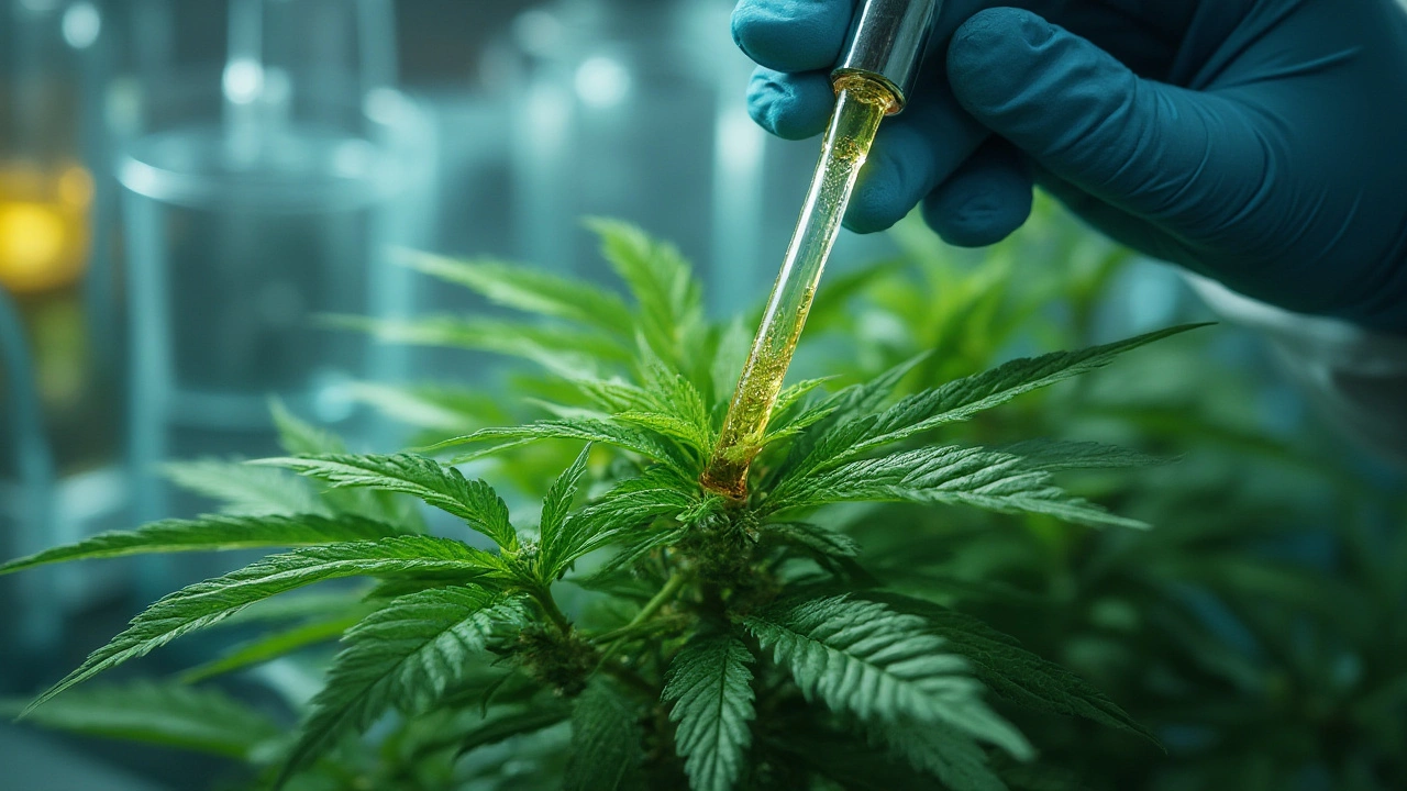 So läuft die THCP-Extraktion ab: Von der Pflanze zum hochreinen Cannabinoid