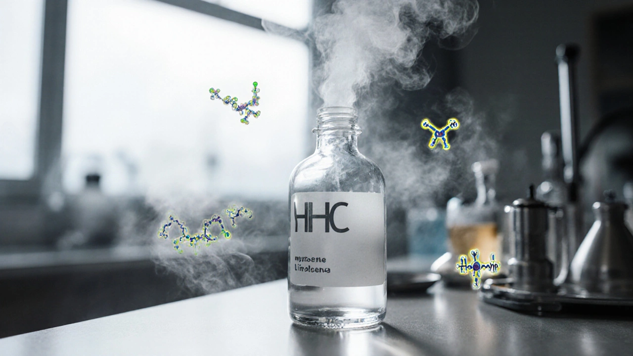 HHC riechen: Geruch, Unterschiede zu THC und rechtliche Fakten