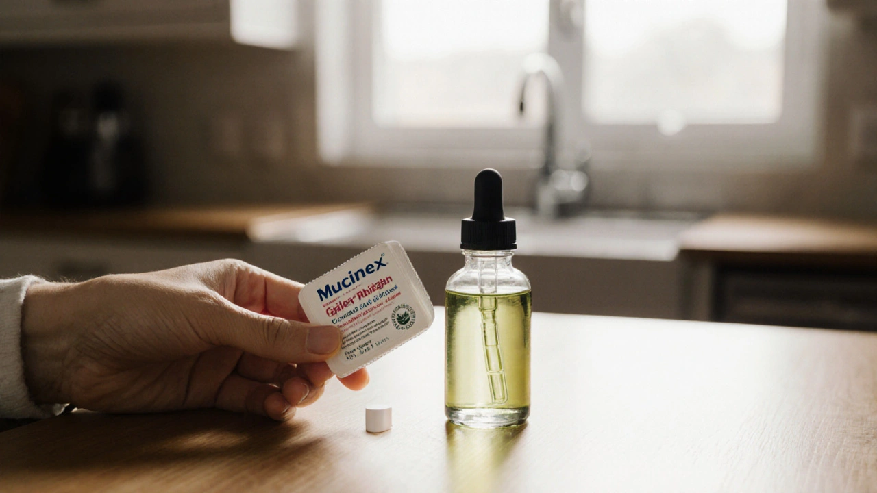 Mucinex und CBD: Darf man sie zusammen einnehmen?
