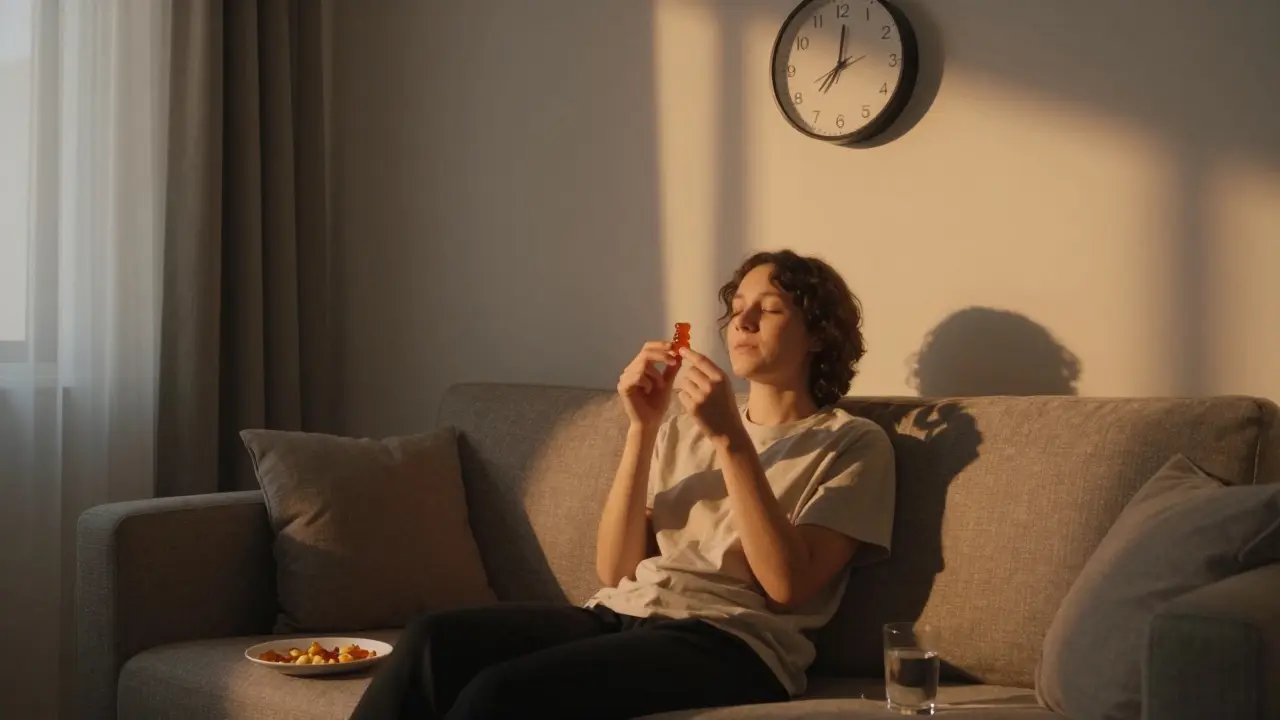 Wie lange dauert es, bis HHC-Gummibärchen wirken?