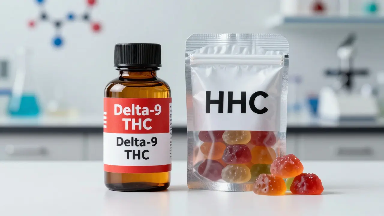 Was ist der Unterschied zwischen Delta-9-THC und HHC?