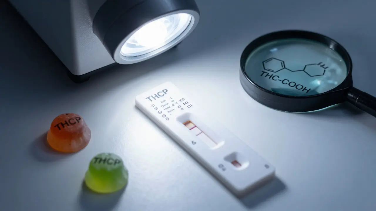 Testet ein 10-Panel-Drogentest auf THCP-Gummis und Marihuana?