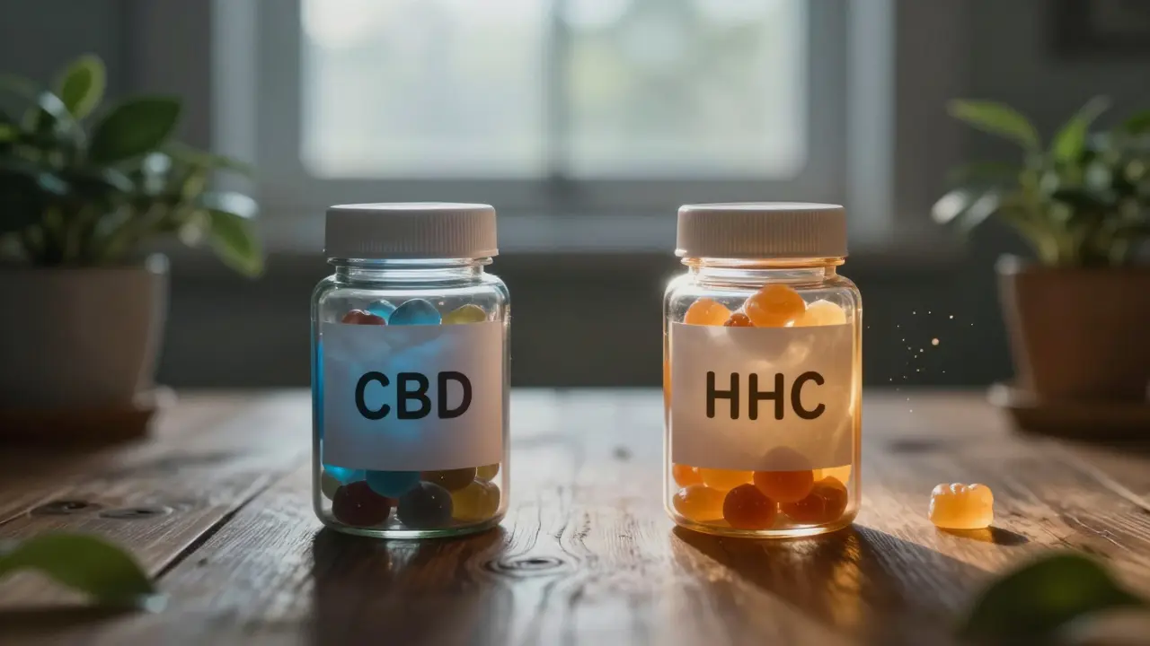 Was ist der Unterschied zwischen CBD und HHC?