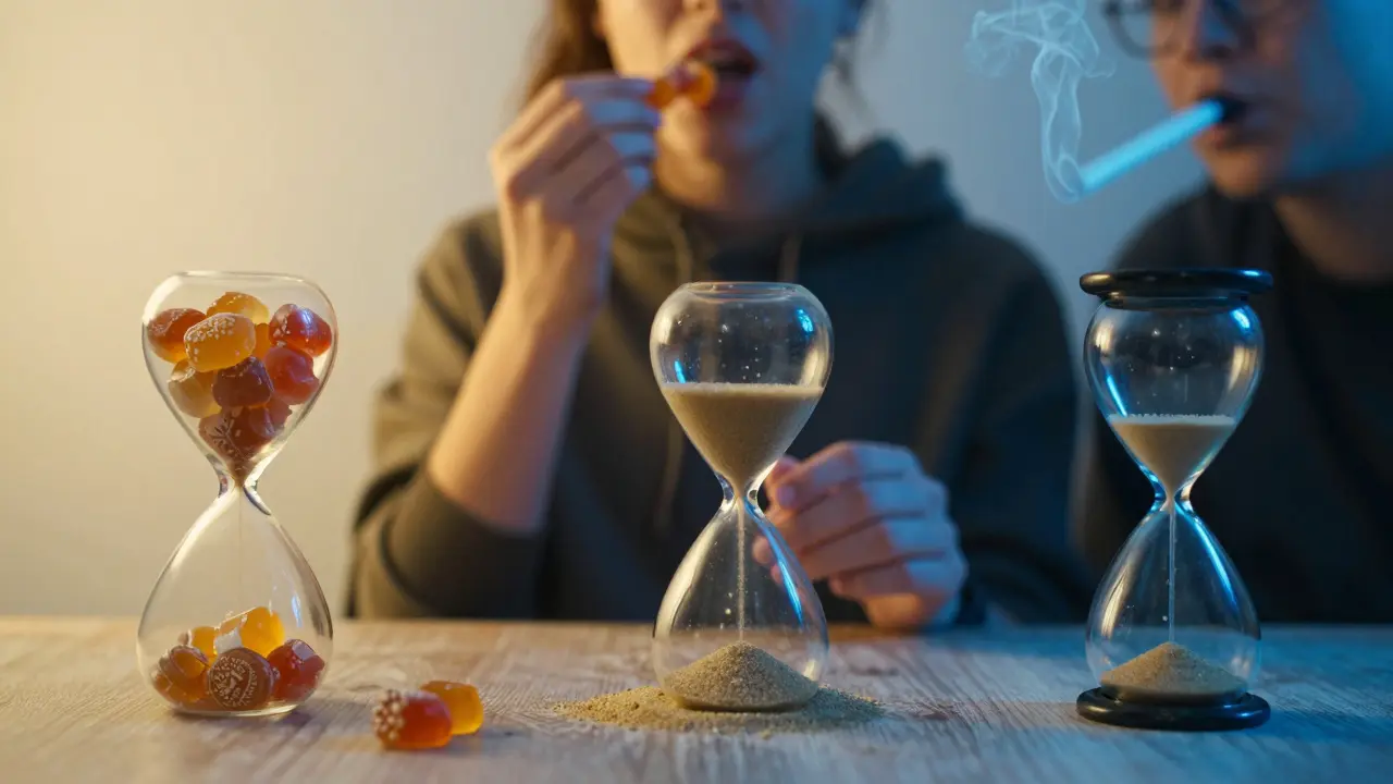 Wie lange hält das High von THC-Gummibärchen an? Alle Fakten im Überblick