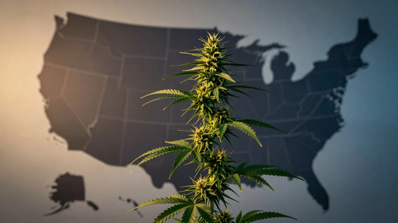 In welchen US-Bundesstaaten ist CBD verboten? 2026 Rechtslage