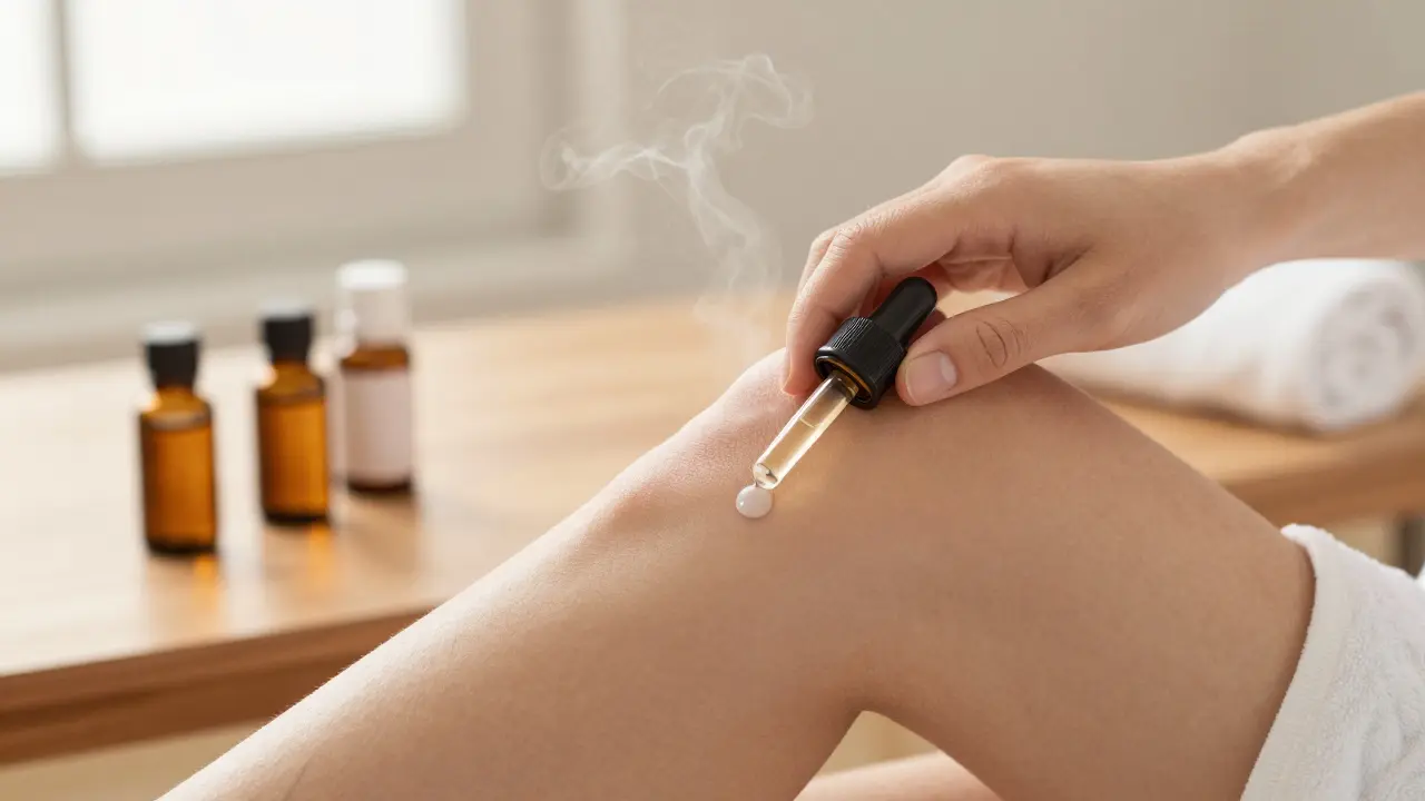 Was ist das stärkste ätherische Öl gegen Schmerzen?