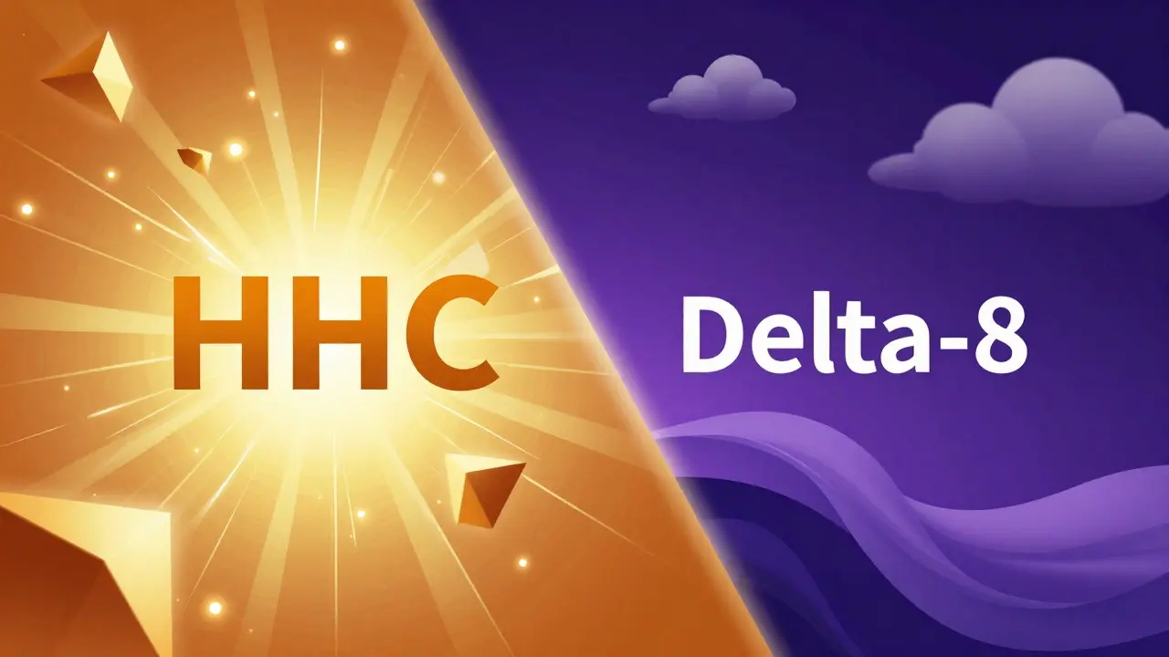 Abstrakte Illustration, die Energie und tiefe Entspannung gegenüberstellt.