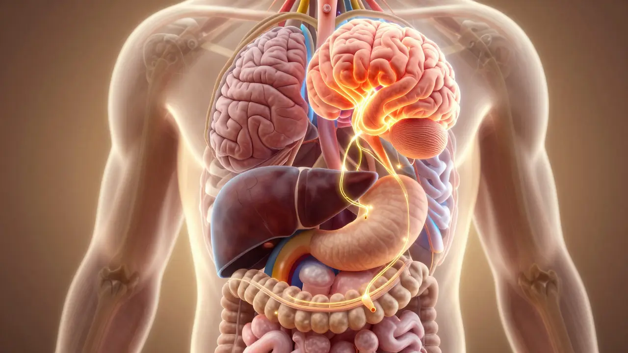 Anatomische Visualisierung der Cannabinoid-Aufnahme durch Leber und Gehirnrezeptoren