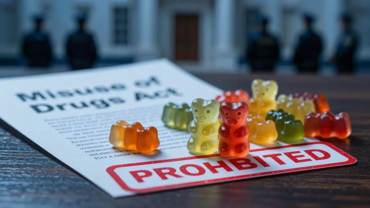 Sind THC-Gummies in Großbritannien legal? Rechtliche Lage 2026