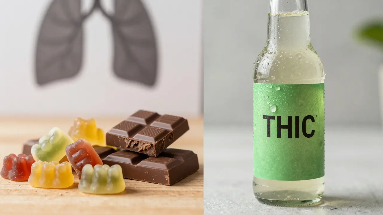THC-Edibles vs. Trinken: Welche Konsumart ist besser für die Gesundheit?