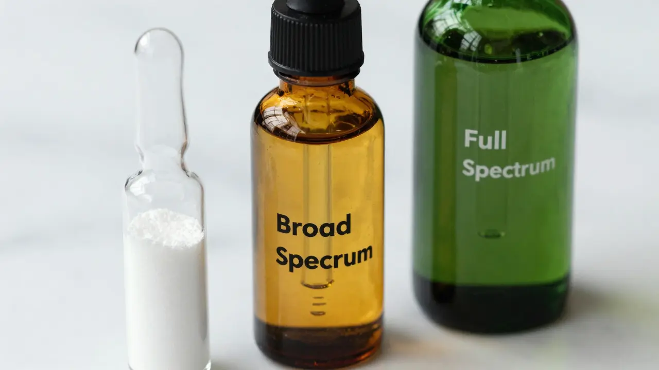 Gibt es zwei Arten von CBD? Unterschiede zwischen Full Spectrum, Broad Spectrum und Isolat erklärt