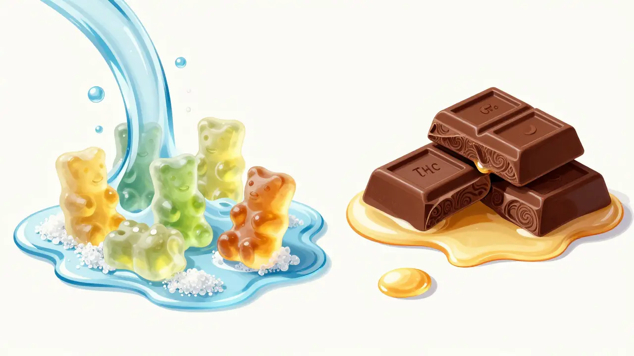 THC Gummis vs. THC Schokolade: Was ist besser für dich?