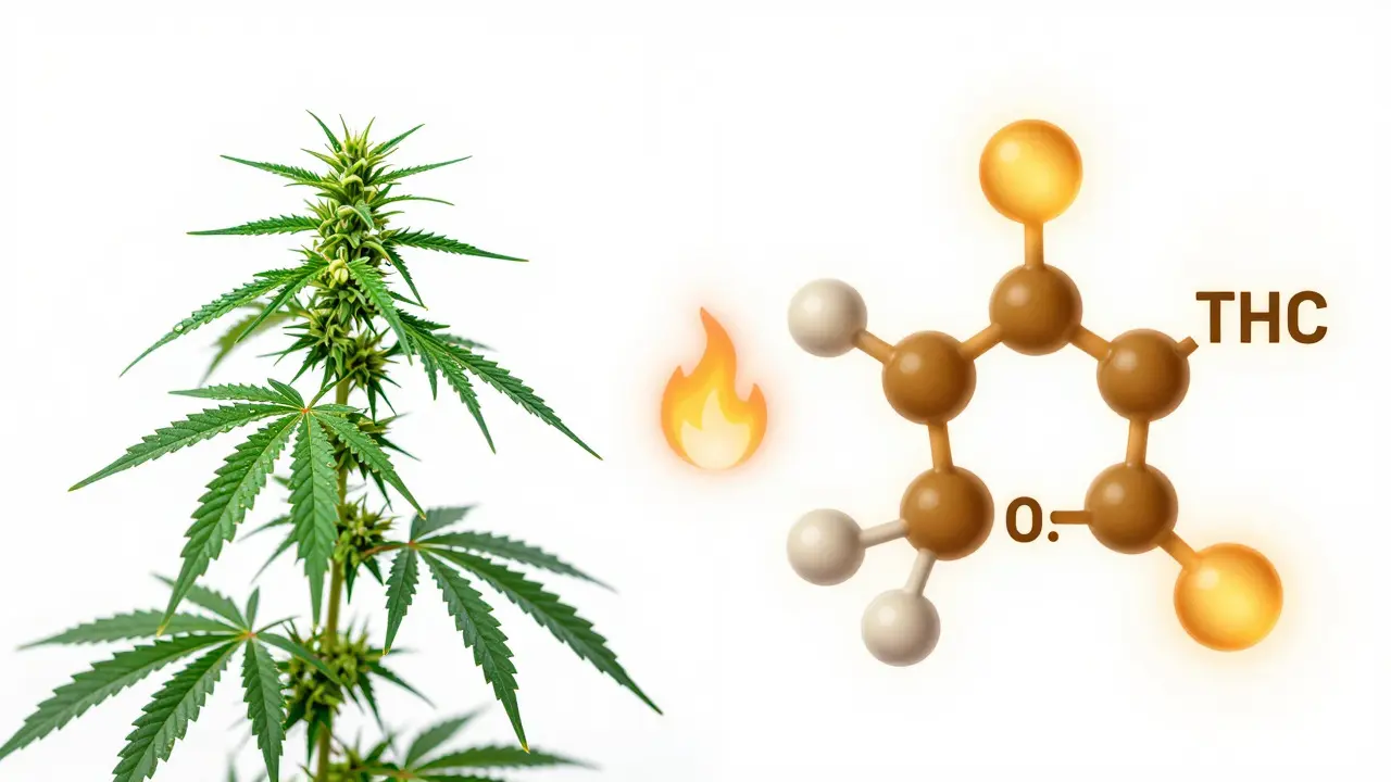 THCA und Euphorie: Wirkt es berauschend? Der Unterschied zu THC