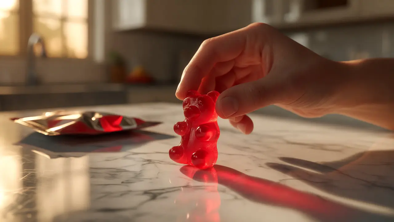 Halbe THC-Gummibärchen essen: Geht das wirklich?